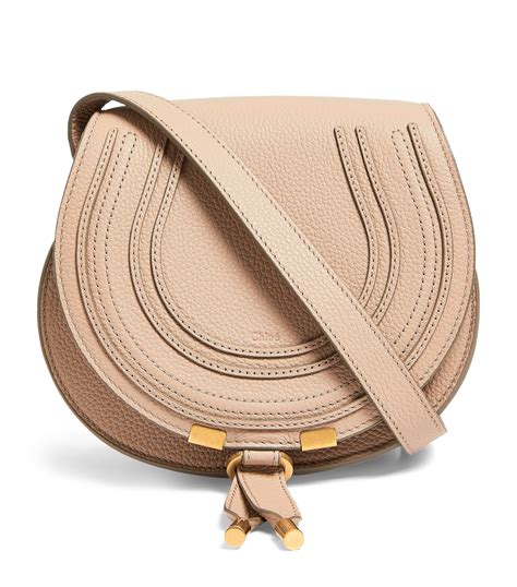 chloe marcie leather saddle crossbody bag|chloe marcie saddle bag small.